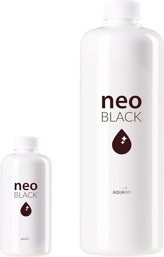 Aquario Neo Black - Blackwater Aquarium Conditioner for Freshwater Planted Aquariums - Promotes Spawning & Plant Growth for Biotope Aquariums - Liquid Humic & Fulvic Acid Fish Tank Conditioner- 1000ml