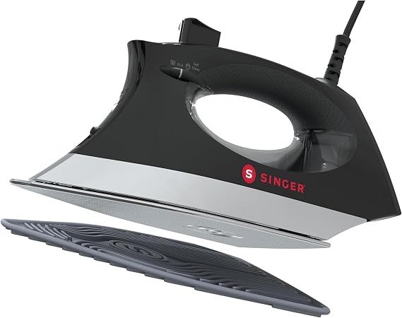 SINGER SteamCraft Plus 2.0 Steam Iron (1800W), Auto Shutoff - Black