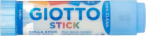 GIOTTO Klebestift 40 g D12 | Super Washable, For Children & Primary Schools