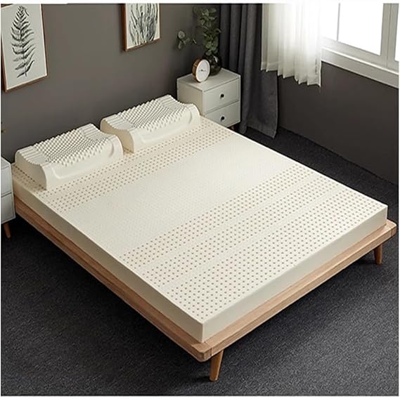 1" Extra-Firm Mattress Topper| 100% Natural Latex|Comfort | Soothing Pressure Point Relief | Support for Shoulders,HIPS,Back and Knees,2.5cm,90x200cm