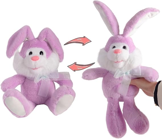 Interactive Bunny Stuffed Animals,Flapping Ears Rabbit
