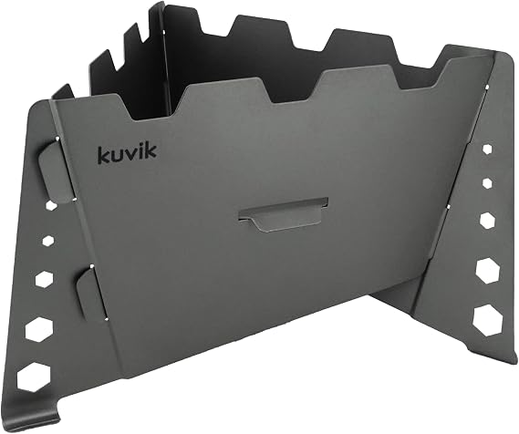 Kuvik Titanium Solid Fuel Stove - Ultralight and Compact Stove for Camping