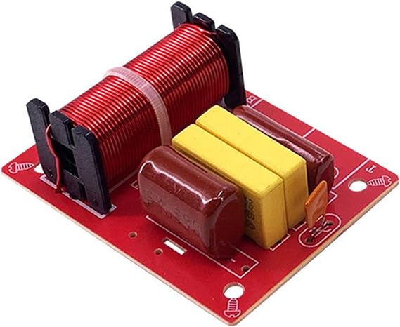 D234 2 Way Speaker Frequency Divider 80W Hi-Fi Filter Module Board For DIY Speaker For Cross Filter Treble Bass Hi-Fi Filters Module Board
