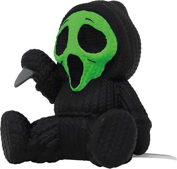 Handmade by Robots - Scream - FLUORESCENT GREEN GHOST FACE Vinyl Figure