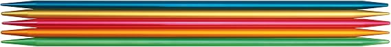 addi FlipStix Double Pointed Knitting Needles Set of 5 US Size 7 (8") (204-7) (4.5mm)