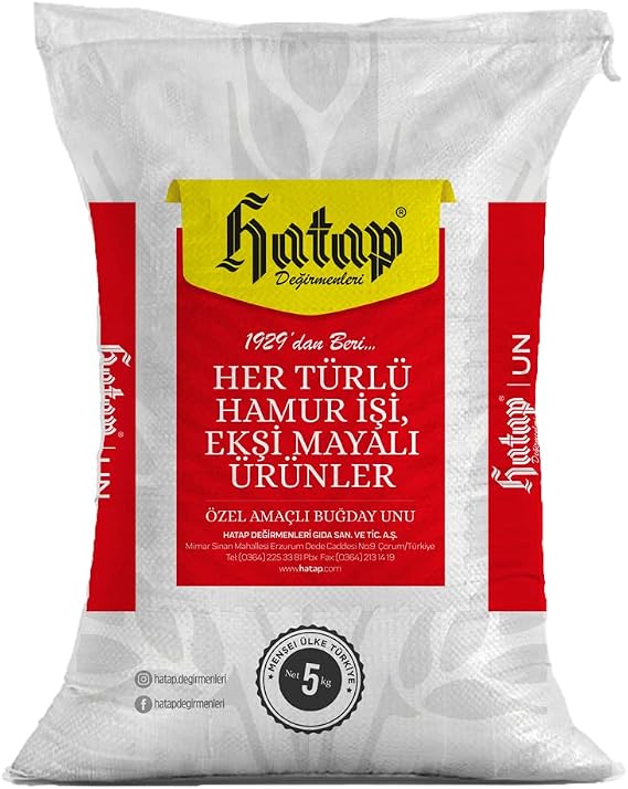 Hatap Değirmenleri Ekmeklik Un 5 KG
