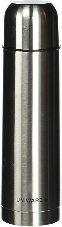 Uniware 2407 High Quality Stainless Steel Vacuum Flask Coffee Bottle/Thermos (Silver)