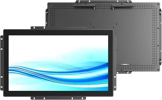 GreenTouch 18.5 Inch Industrial TFT LCD Monitors, Open Frame Capacitive Touch Screen Monitor All in one PC Intel Core I3 RAM 8G & ROM 128G for self-Service Kisok
