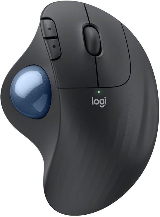 Logitech Ergo M575S Kablosuz Trackball Pc/mac Için Ergonomik Mouse, Siyah