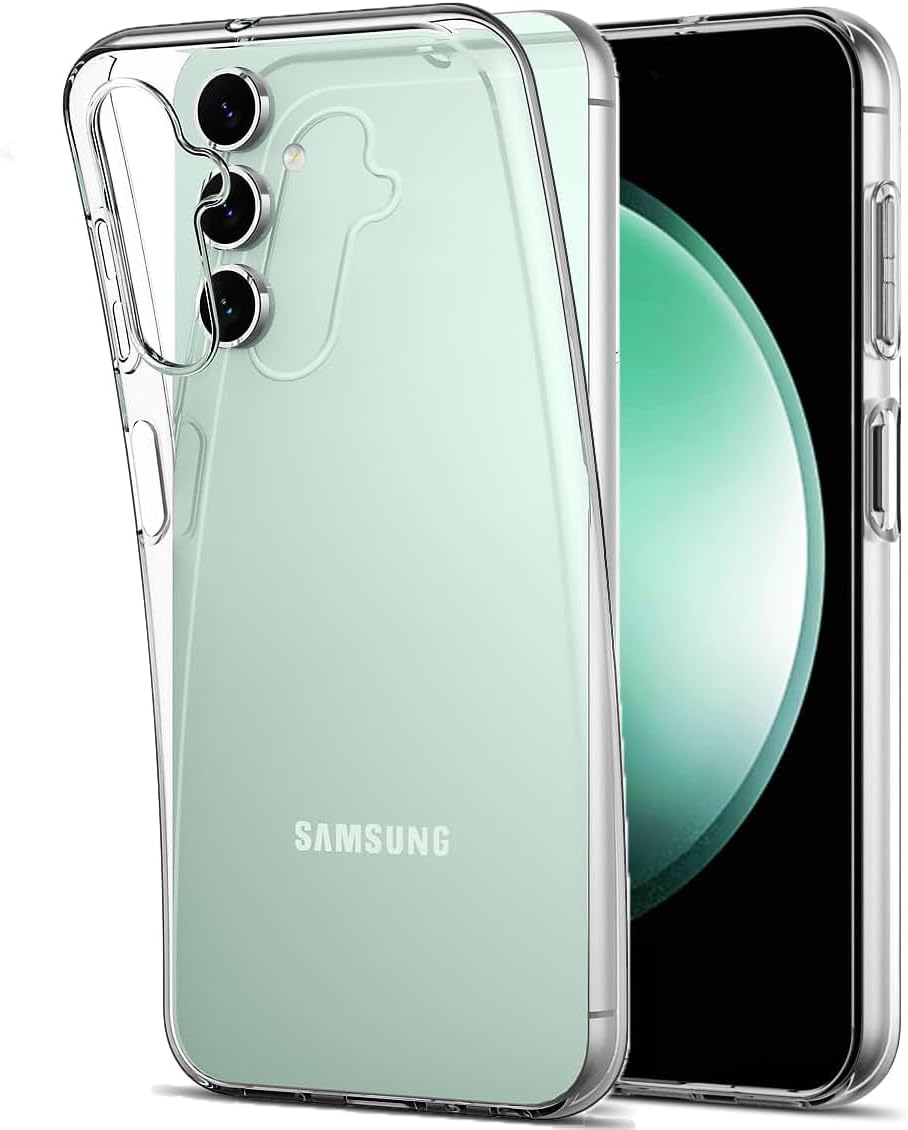 KP TECHNOLOGY Galaxy S23 FE Case - Thin Soft TPU Silicone Gel Cover Case for Samsung Galaxy S23 FE (Clear)