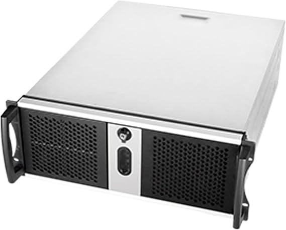 Chenbro RM42300 Rackmount Server Chassis - 4U - ATX - Non-hot-swap - no Power Supply (ATX/PS/2) - Black Front Bezel - USB (RM42300-F1U3)