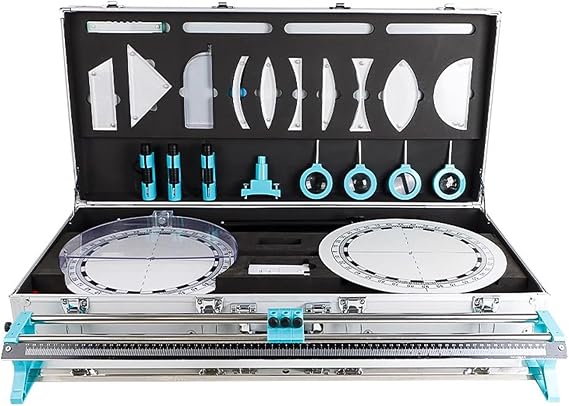 Optics Experiment Kit for Light Refraction and Reflection, Convex Lens Imaging, Educational Science Learning Tool