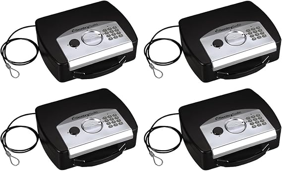 Sentry P008E Compact Electronic Safe (Pack of 4)