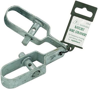 Gardman 6400 Galvanized Steel Ratchet Wire Strainers (Pack of 2)