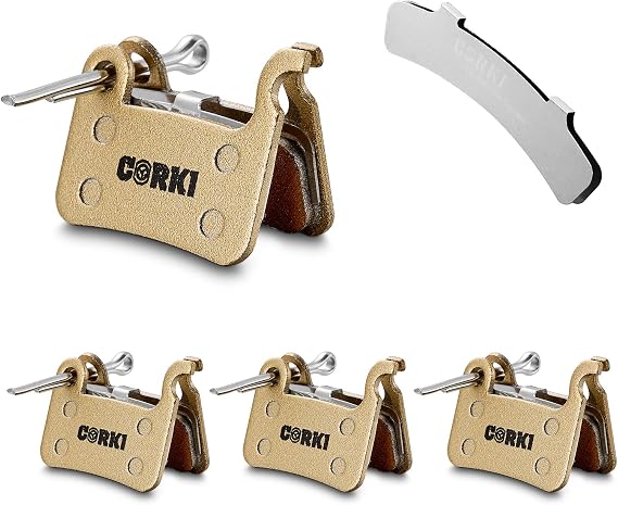 4 Pairs Disc Brake Pads for Shimano Deore XT M765 M775 M776 XTR M965 M966 M975 LX M585 T665 SLX M665 Deore M535 M595 M596 Hone M601 Alfine S500 S501 Saint M800 M545 R505 T605 A01S M07