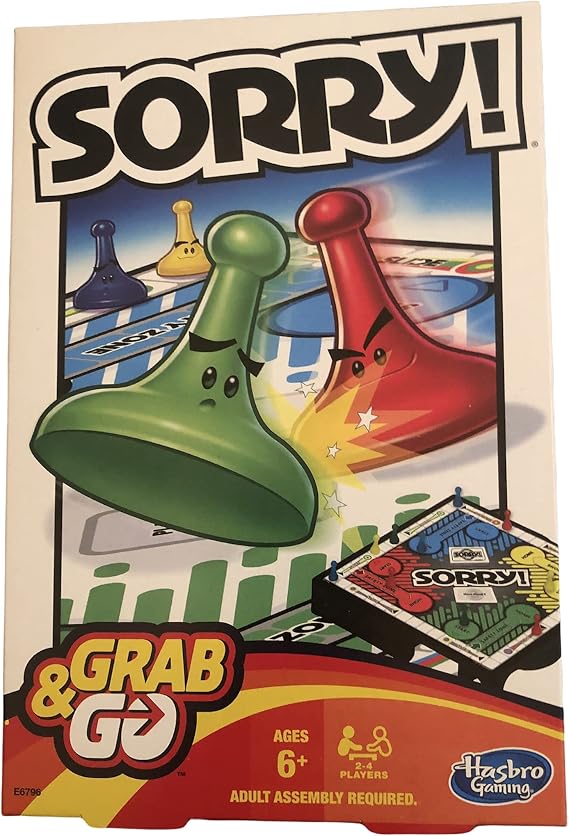 Hasbro Gaming Sorry Grab & GO