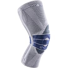 Bauerfeind - GenuTrain P3 - Patella Knee Brace -Knee Support For Misalignment of the Kneecap - Titanium, Left, Size 3