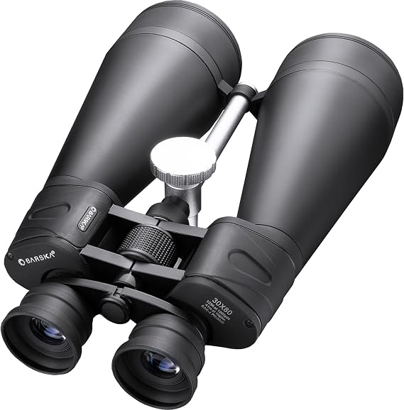 Barska 30x80mm X-Trail Binoculars with Tripod Mount Powerful Long Range BAK4 Porro Prism, Multi-Coated Optics, Wide Angle, Rubber Armor, for Stargazing, Bird Watching & Outdoor Viewing