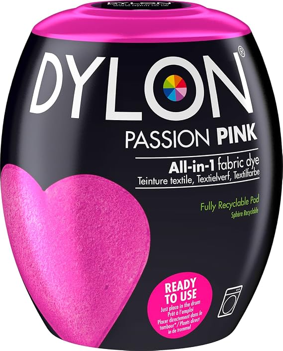 Dylon Machine Dye Pod, 350g, Passion Pink