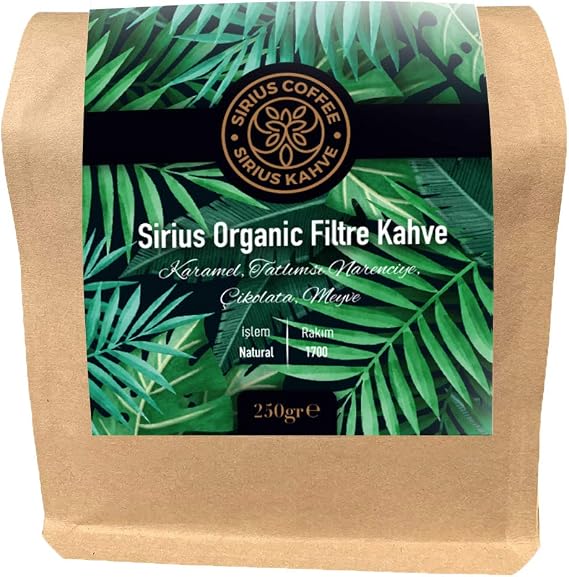 Sirius Premium Organic Filter Coffee 250 gr