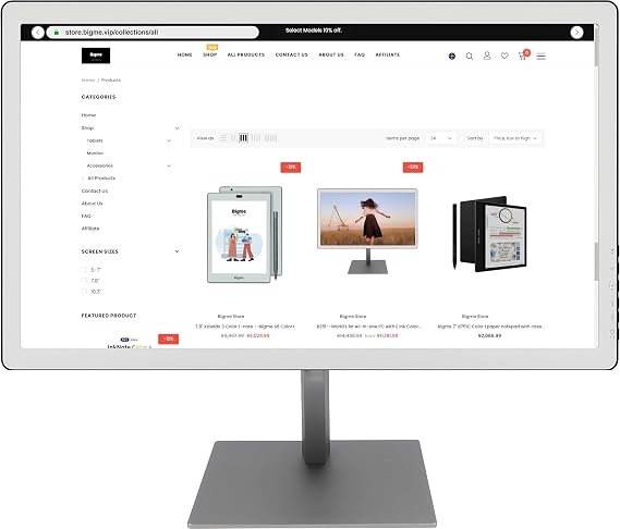 Bigme B251-World's 1st E Ink Color Monitor with 25.3 inch eink Screen