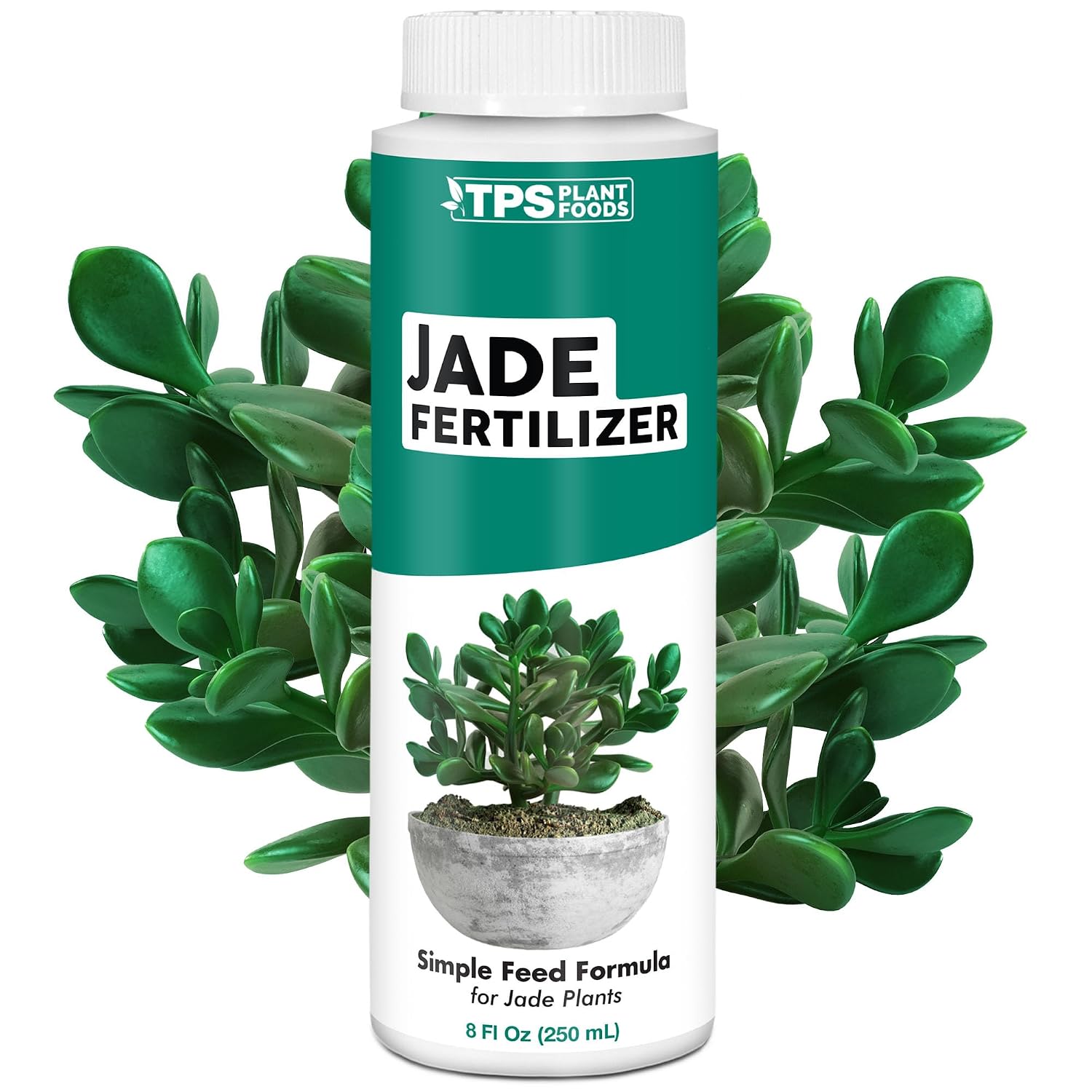 TPS NUTRIENTS Jade Fertilizer for All Jade and Crassula Plants, Liquid Plant Food 8 oz 250mL