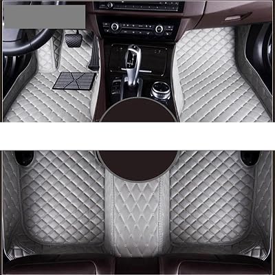 Custom Car Floor Mats for SsangYong Rexton Rexton-W Auto Carpets Foot Car AccessorieGray,Rexton-W