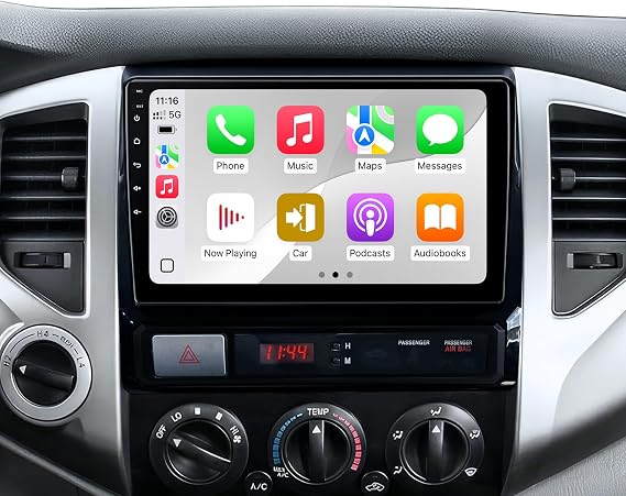 9 Inch Car Stereo Radio for Toyota Tacoma 2005-2015,8 Core Android 13 Touchscreen with Wireless Apple CarPlay,Android Auto,GPS Navigation,WiFi,Bluetooth,DSP,FM,SWC,1080P Backup Camera (8G+128G)