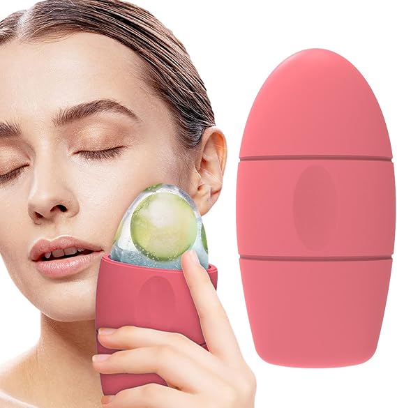 Ice Face Rollers Ice Globes, Reusable Face Skin Care Tool, Cooling Massage | Reusable Facial Massage Roller for Facial Skin Care Face Puffiness Relief Eye Puffiness Relief
