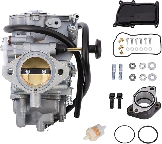 Warrior 350 Carburetor Fits Yamaha YFM350X Warrior 1988-2004, Kodiak 400 1996-1998, YFM350 Big Bear 1987-1998, YFM350ER Moto-4 1987-1995, YFM350F Wolverine 4x4 ATV