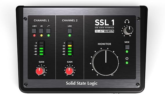 Solid State Logic SSL1 2X2 Channel USB Interface