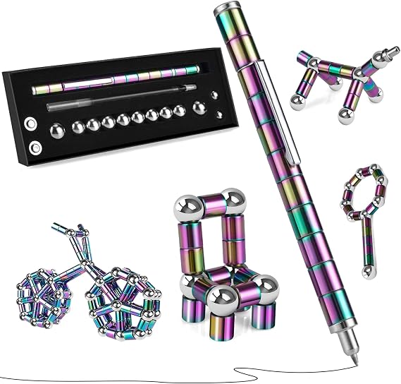 LARAH Fidget Pen and Stress Relief Desk Toy for Adults and Teens(Colorful)