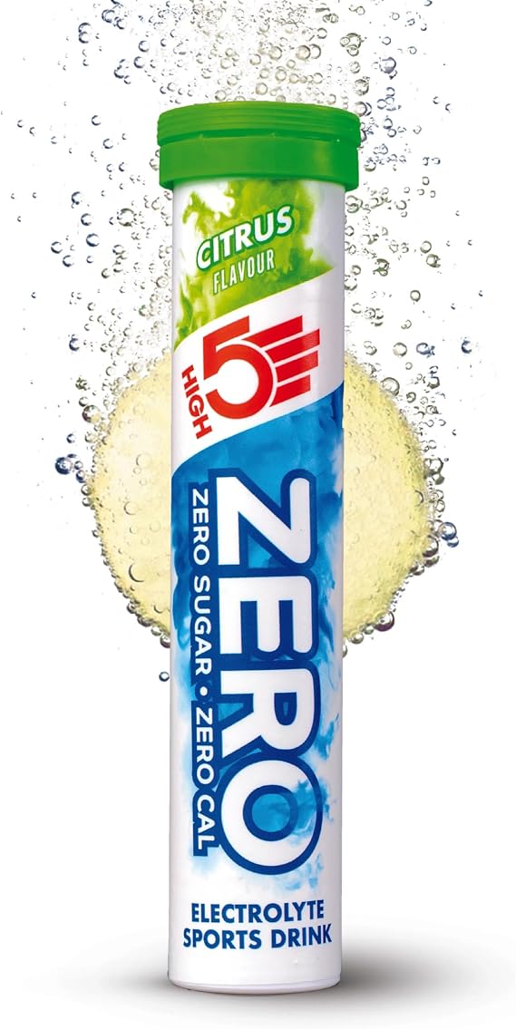 HIGH5 Sports Nutrition Zero Citrus Tablets, 20-Count