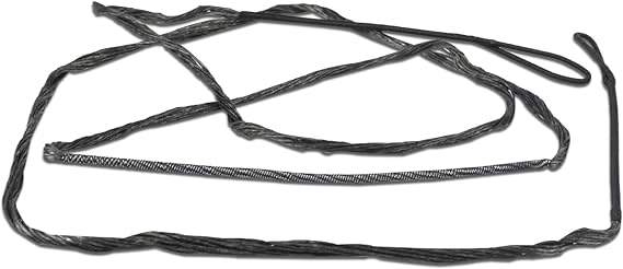 Replacement Archery Bowstring for Traditional Recurve Bows 64" - Made from Black Dacron B-55 Material