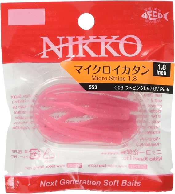 NIKKO MicroStrips 1.8", Pink 553
