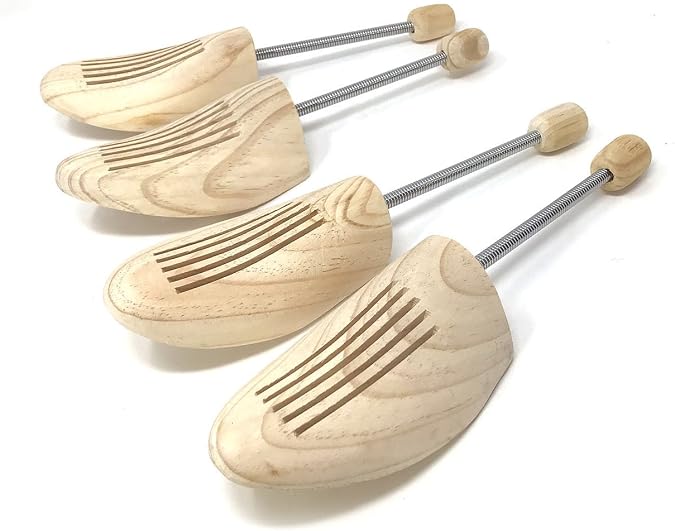 Solid Pine Shoe Trees - 2 Pack