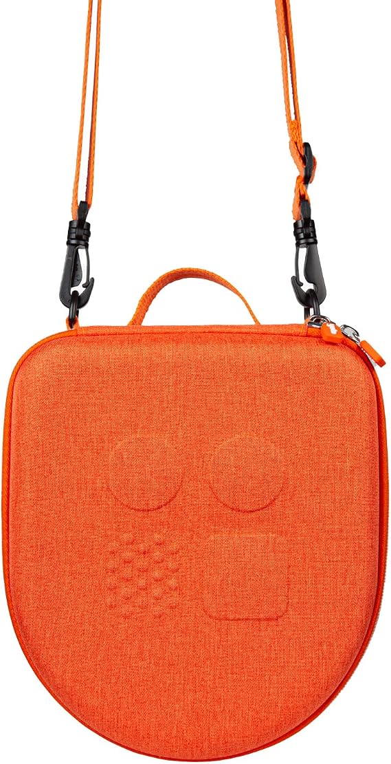 Yoto Mini Travel Case Kids Accessory, Protective Hard-Shell Carrier with Adjustable Shoulder Strap, Holds Mini, Headphones and Up to 30 Audiobook Cards