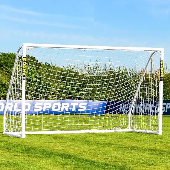 FORZA Match Football Goal [7 Sizes] | The World’s #1 Junior Goals! | 100% UK-Made, 2 Min Setup, Unbreakable Goalpost + Target Bundle - Buy Once, Play Forever!