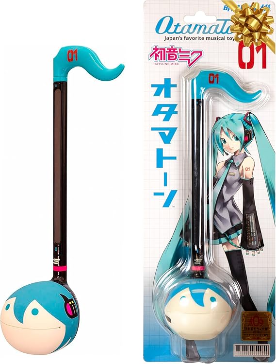 Otamatone Japanese Electronic Synthesizer Musical Instrument - Hatsune Miku | Portable Music Synthesizer from Japan by Maywa Denki Studio Award Winning Educational Fun Gift for Children, Teens & Adults