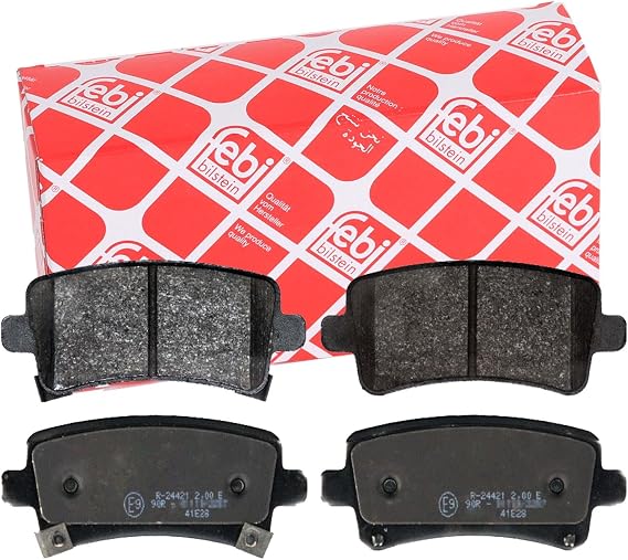 febi bilstein 116147 Brake Pad Set with fastening material, 1 unit