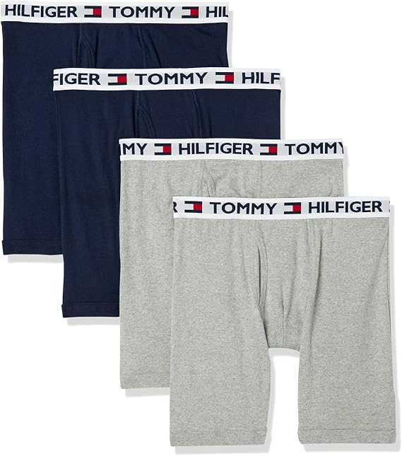 Tommy Hilfiger Men's Underwear Cotton Classics 4-pack Boxer Brief -