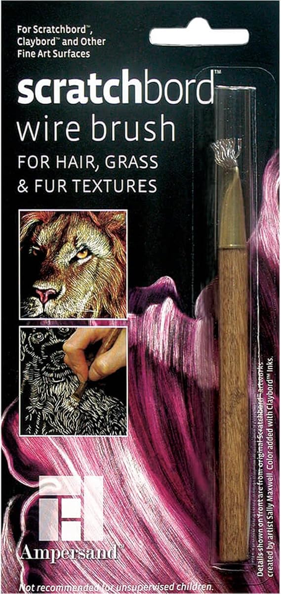 Ampersand Art Supply Scratchbord Wire Brush