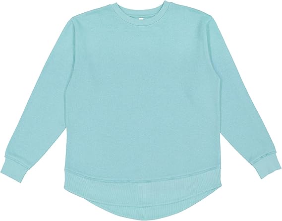 LAT Ladies Weekend Tunic Fleece | Women's Long Sleeve Sweatshirt