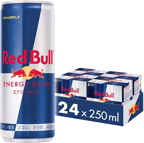 Red Bull Energy Drink, 8.5 fl oz 250 ml x 48 Bottles 24 bottles x 2 cases
