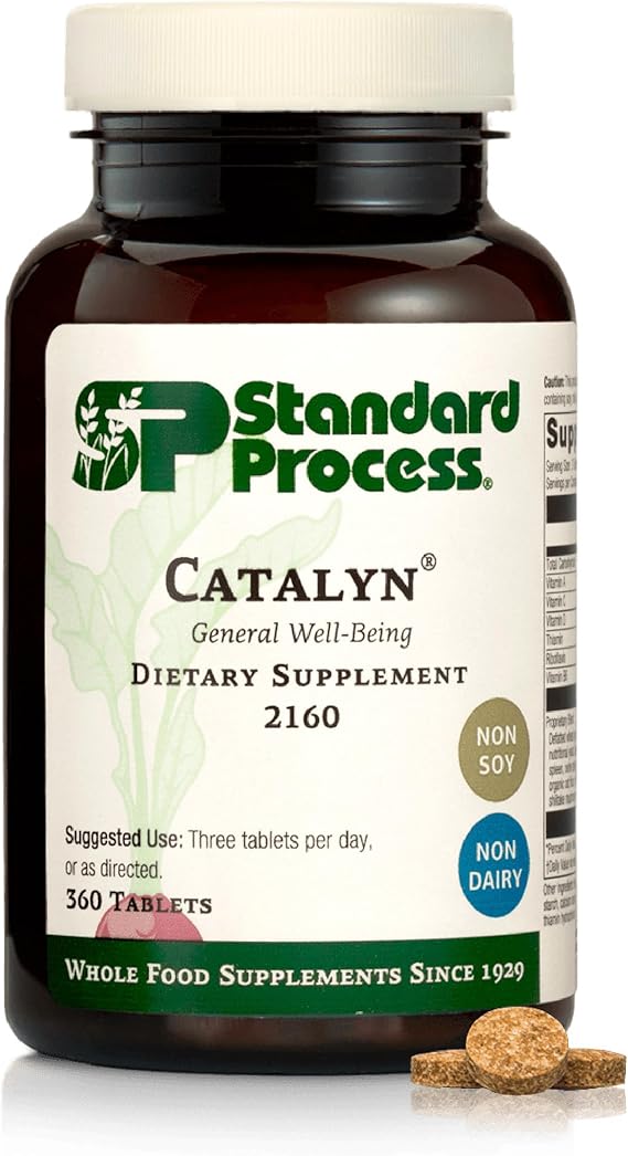 Standard Process Catalyn, General Wellness Supplement, 360 Tablets