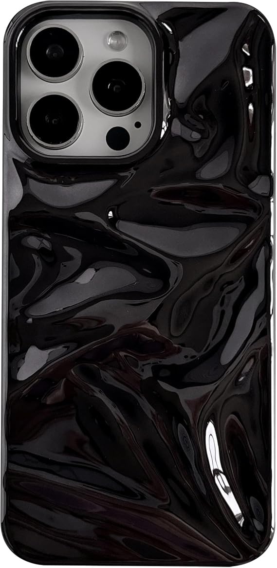 Caseative for iPhone 15 Pro Case, Black