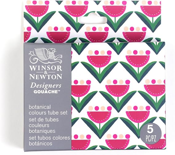 Designers Gouache Botanical Set 5x14ml Tubes