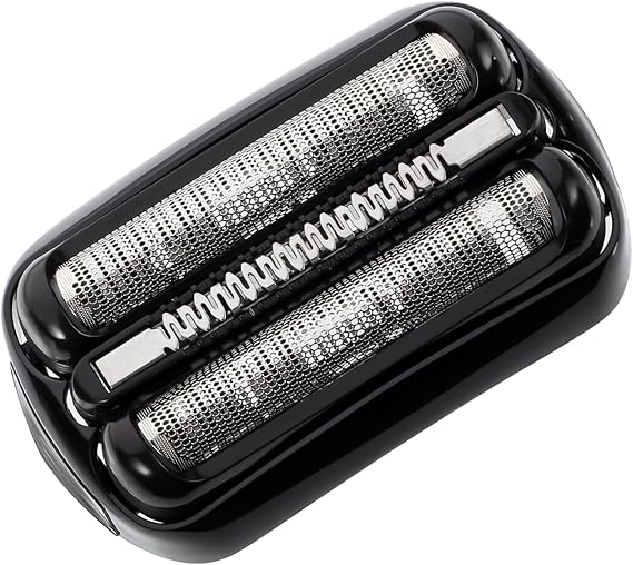 Shaver Replacement Heads Compatible with Braun 3040s 310s 3010s 300s etc | Metal Bracket, Close Shave, Easy Snap-On Installation, Head Shaver Compatible with All Braun Series 3 Shaver