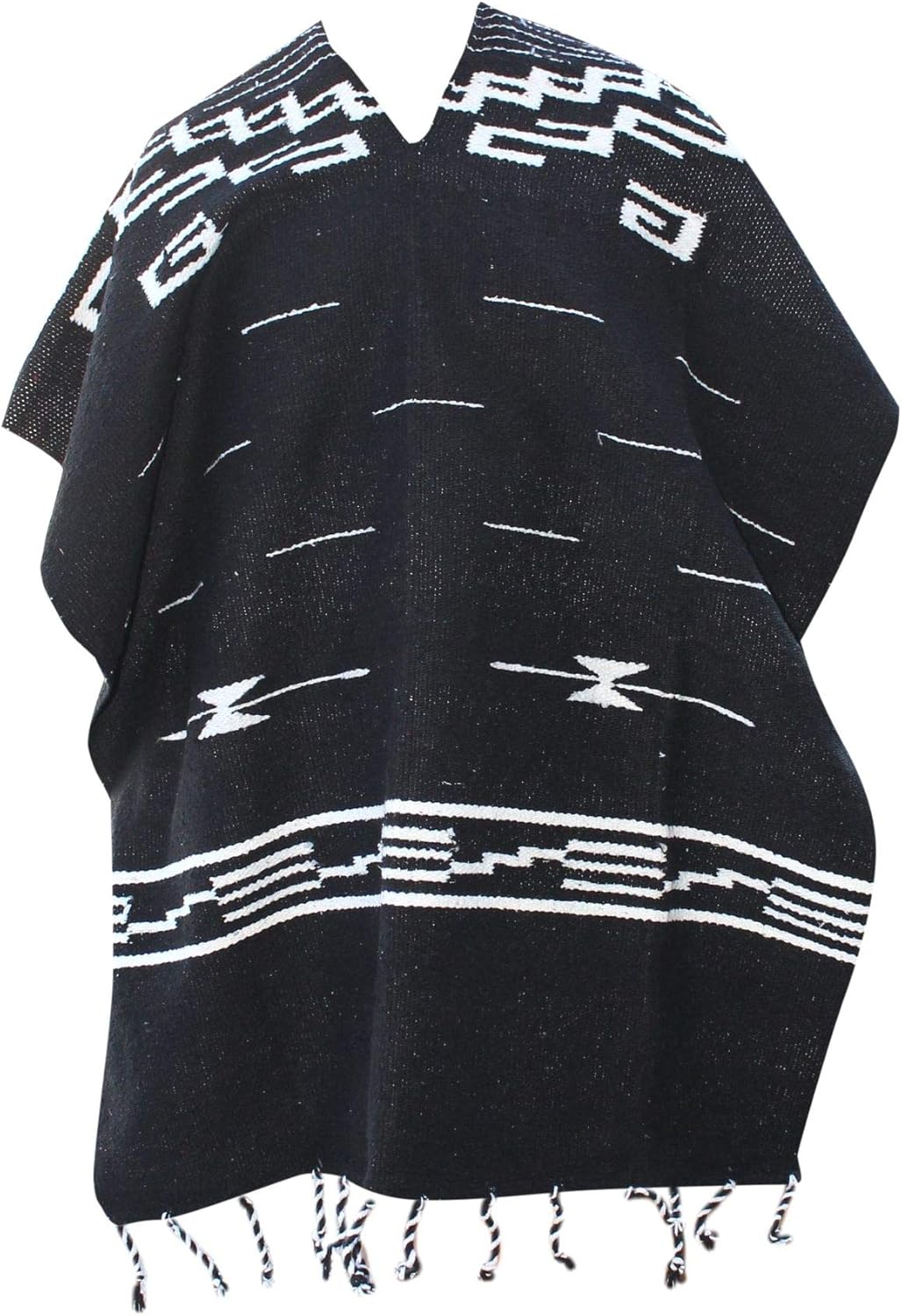 Del Mex Clint Eastwood Spaghetti Western Cowboy Poncho Costume Sweater- Handwoven Made in Mexico