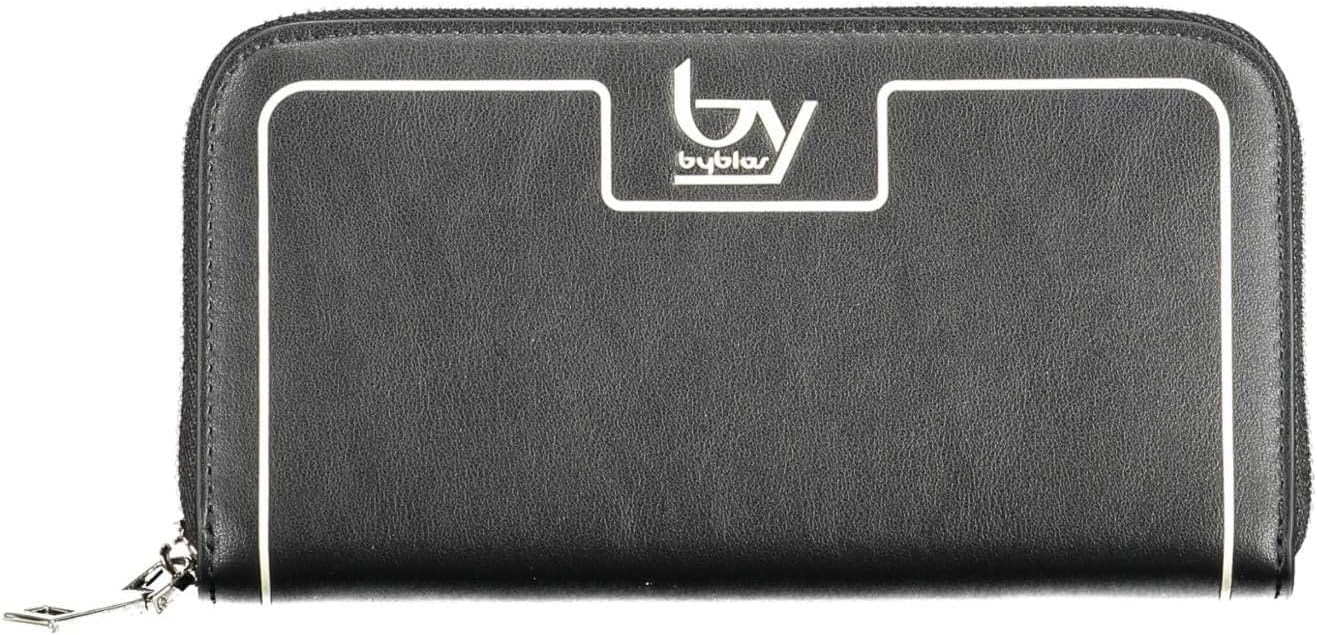 BYBLOS Black Polyurethane Women's Wallet